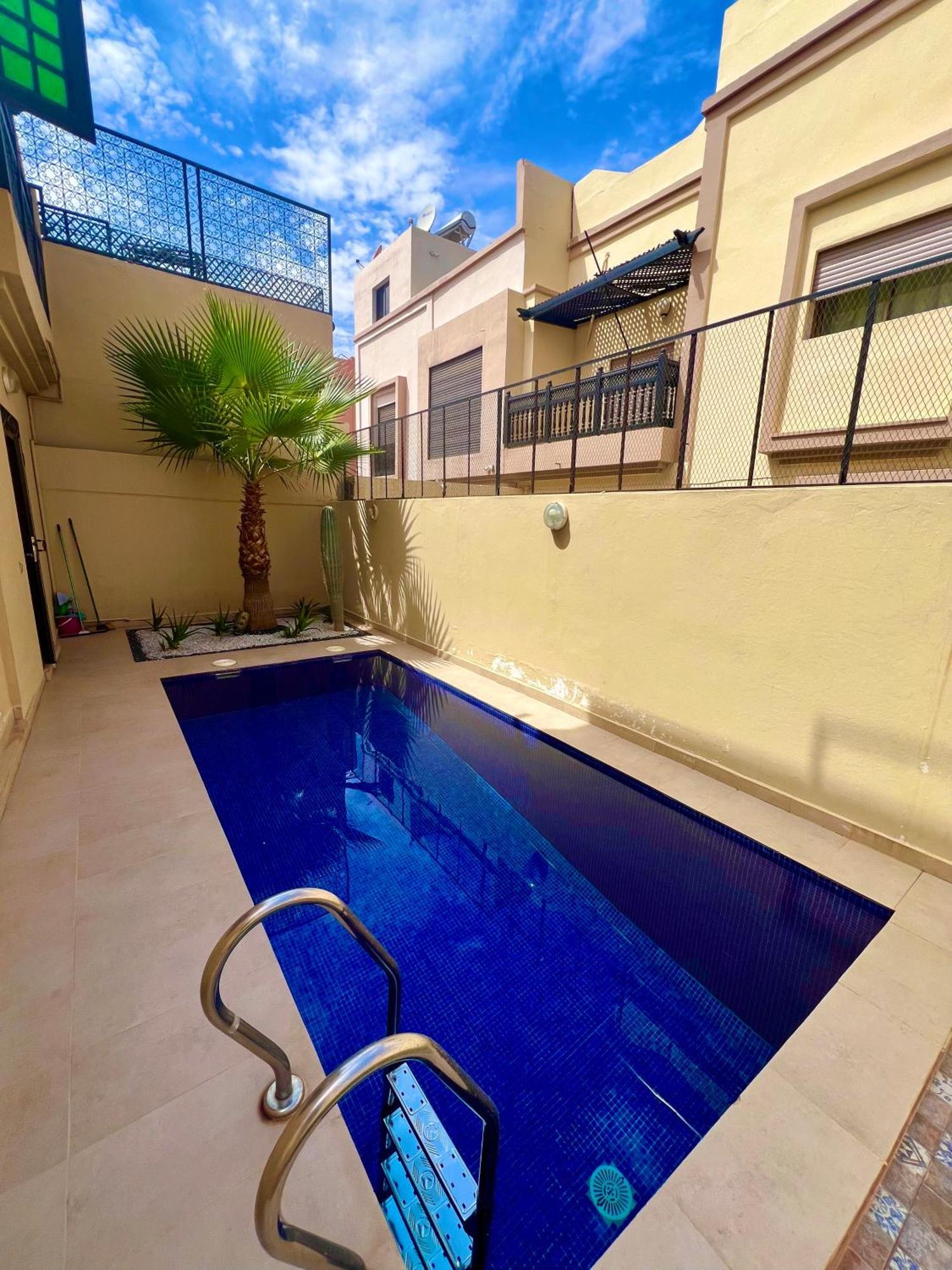 Villa Al Nour Avec Piscine Марракеш Экстерьер фото