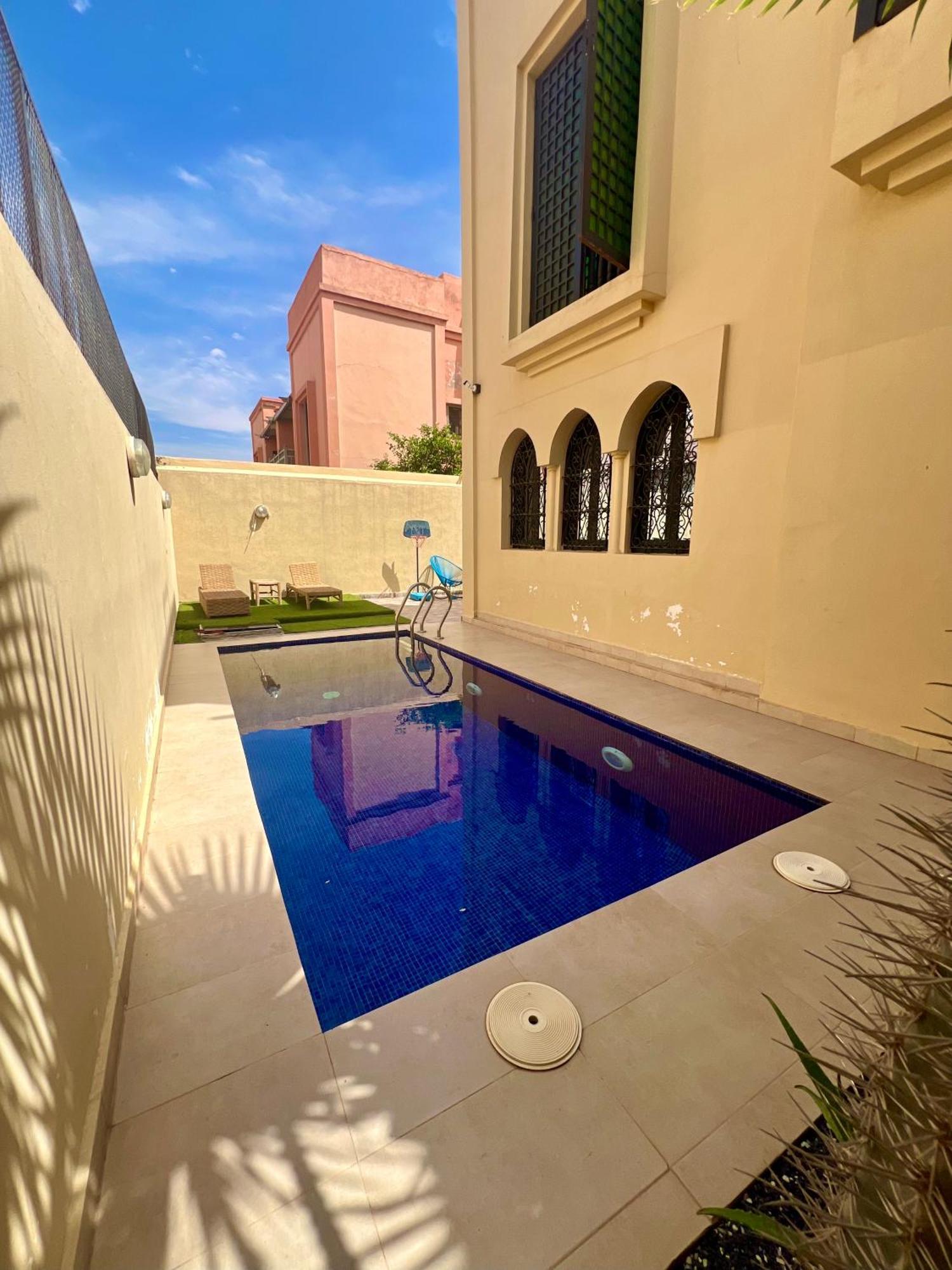 Villa Al Nour Avec Piscine Марракеш Экстерьер фото
