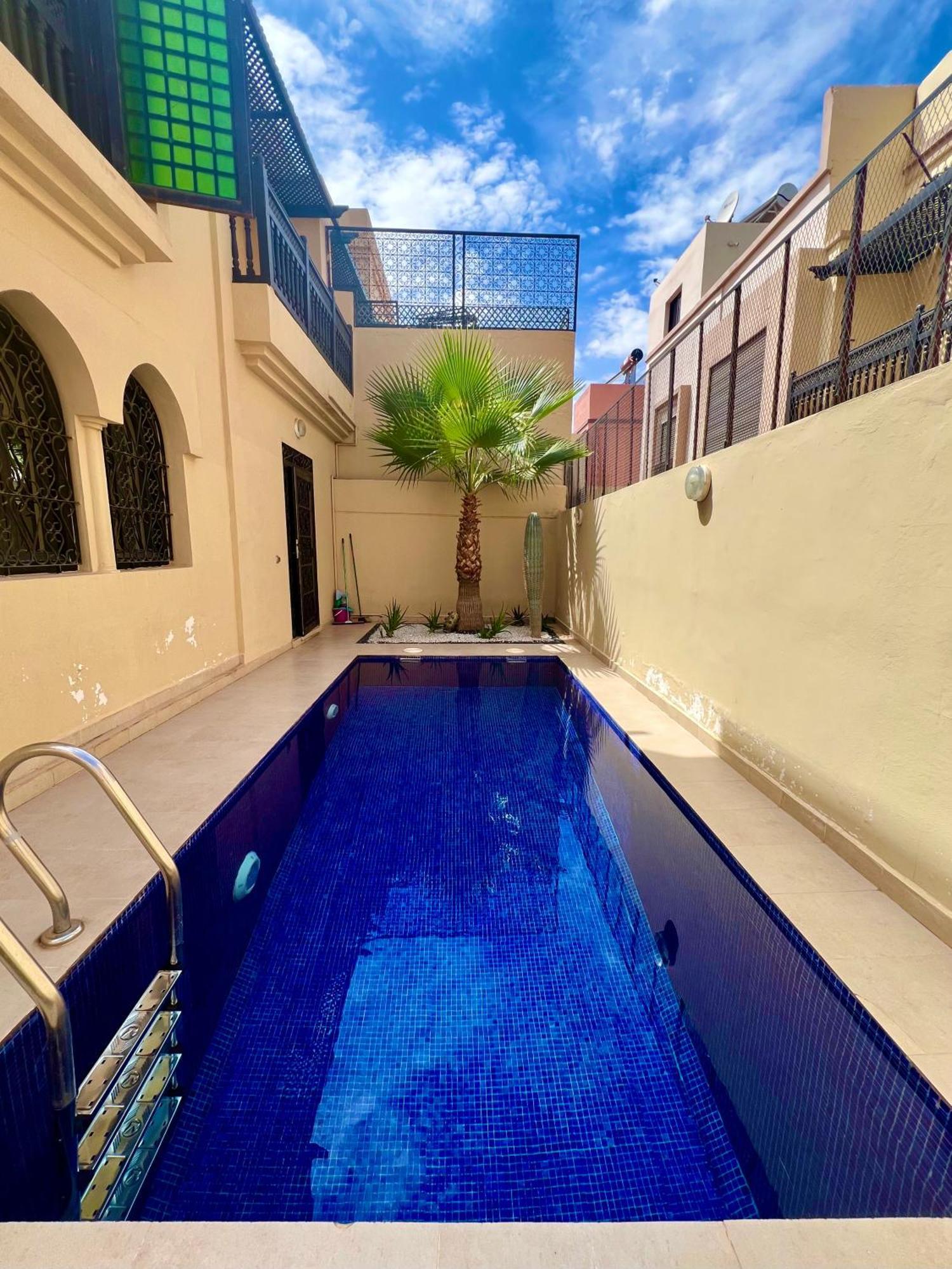 Villa Al Nour Avec Piscine Марракеш Экстерьер фото