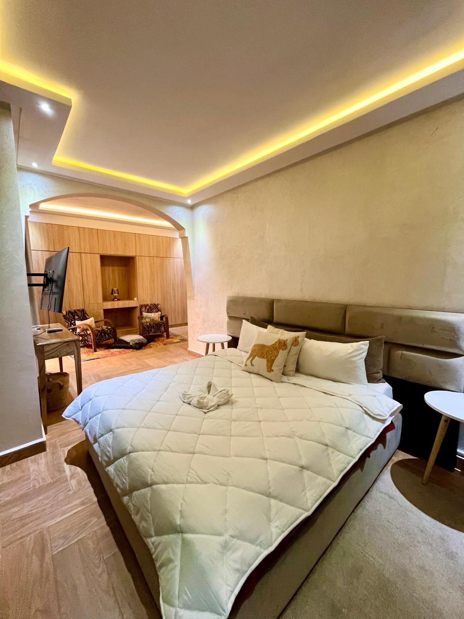 Villa Al Nour Avec Piscine Марракеш Экстерьер фото